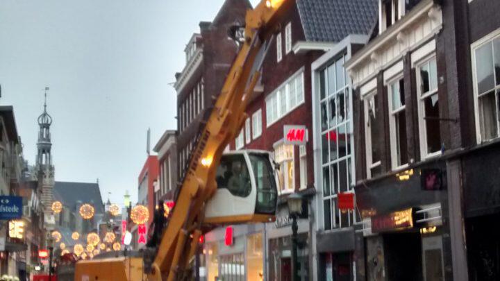 Nieuwjaarsbrand binnenstad Alkmaar