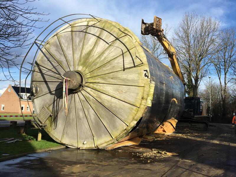 De tank is vakkundig gestreken