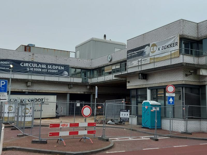 Sloop voormalige wachtruimte Connexxion - Centraal Station Alkmaar