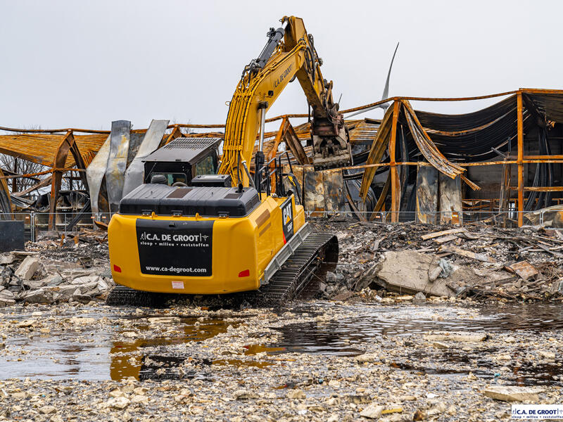 De Groot Sloop bij brandschade Zwaag