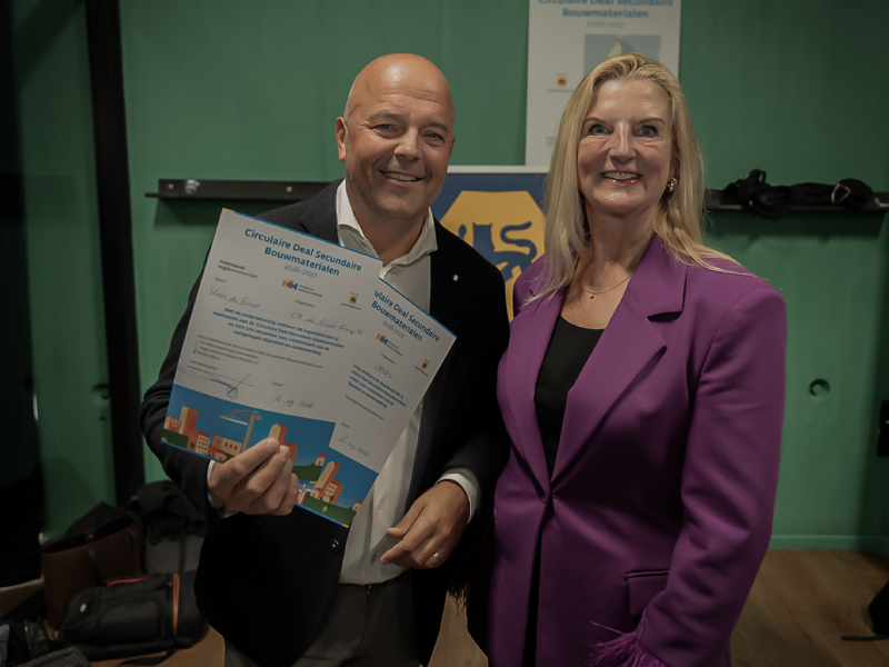 Kees heeft de Circulaire Deal 2.0 ondertekend