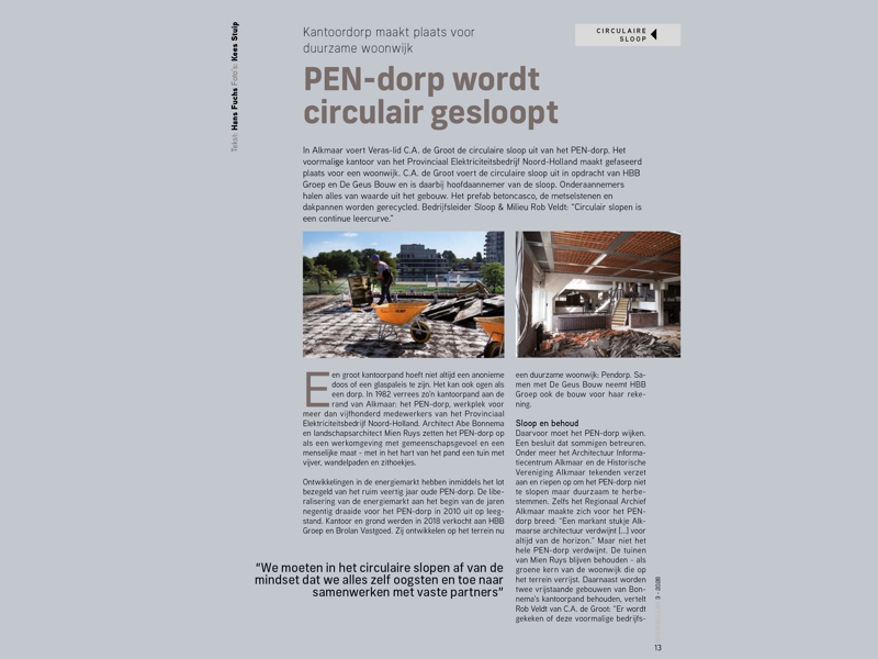 PEN-dorp artikel BouwBelang p1